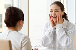 結果が出るまでサポートします